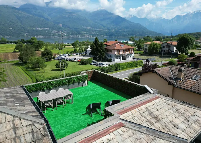 Dreamer House Deluxe - Lakeview Lägenhet Colico